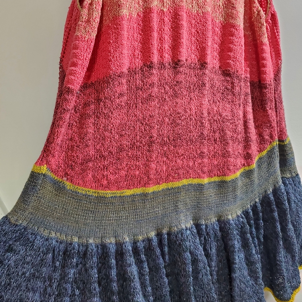Free People Colorful Knit Sleeveless Top - Picture 3 of 11